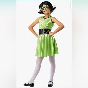 Powerpuff Girls Buttercup Costume - Girls Large